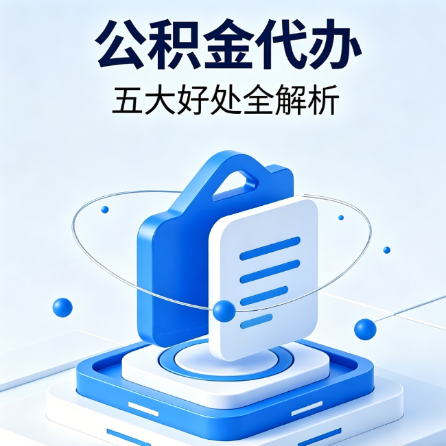 五指山公积金代办到底值不值？这5大好处让你少走弯路